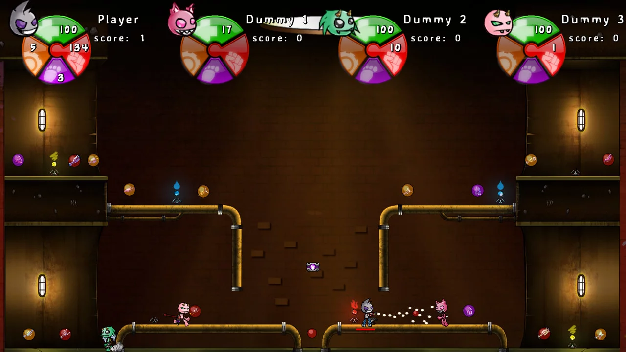 Изображение игры: Gem Wars: Attack of the Jiblets