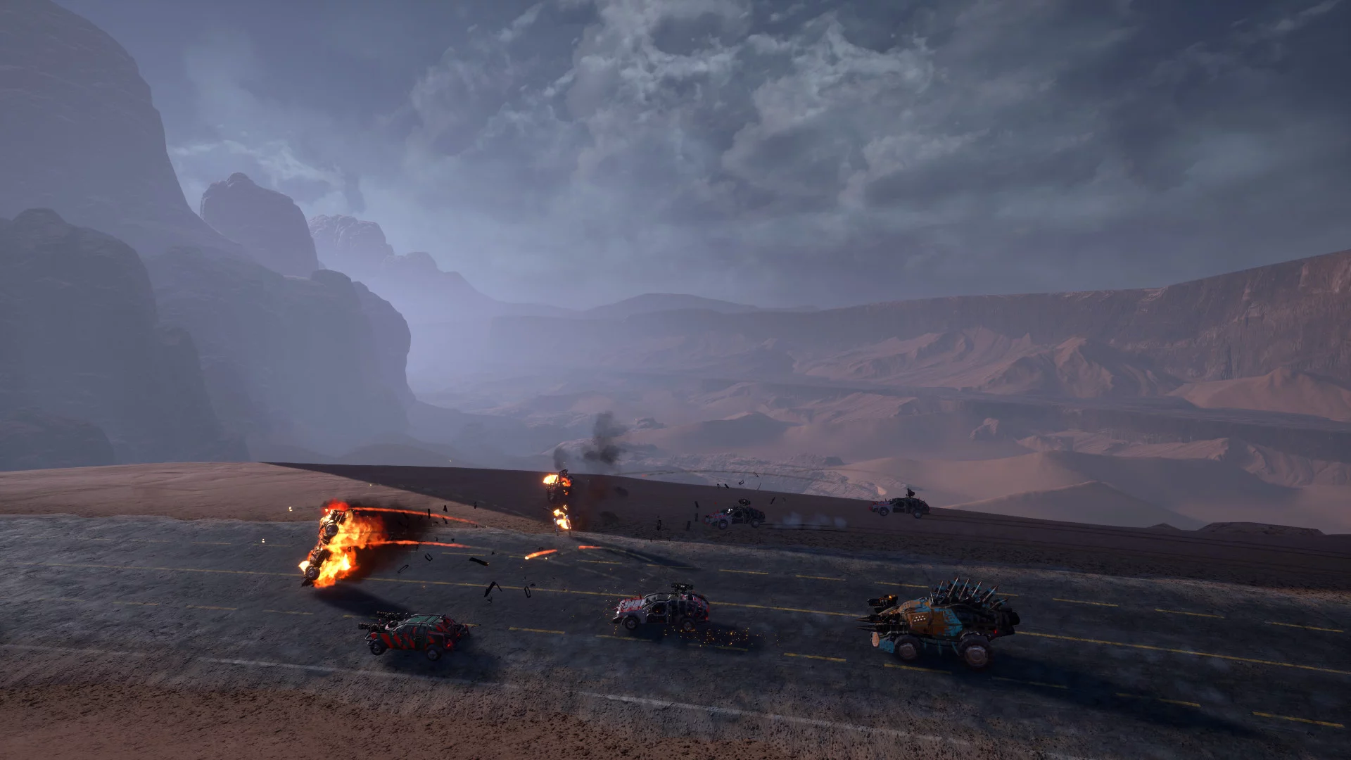 Изображение игры: Dark Future: Blood Red States (Classic)