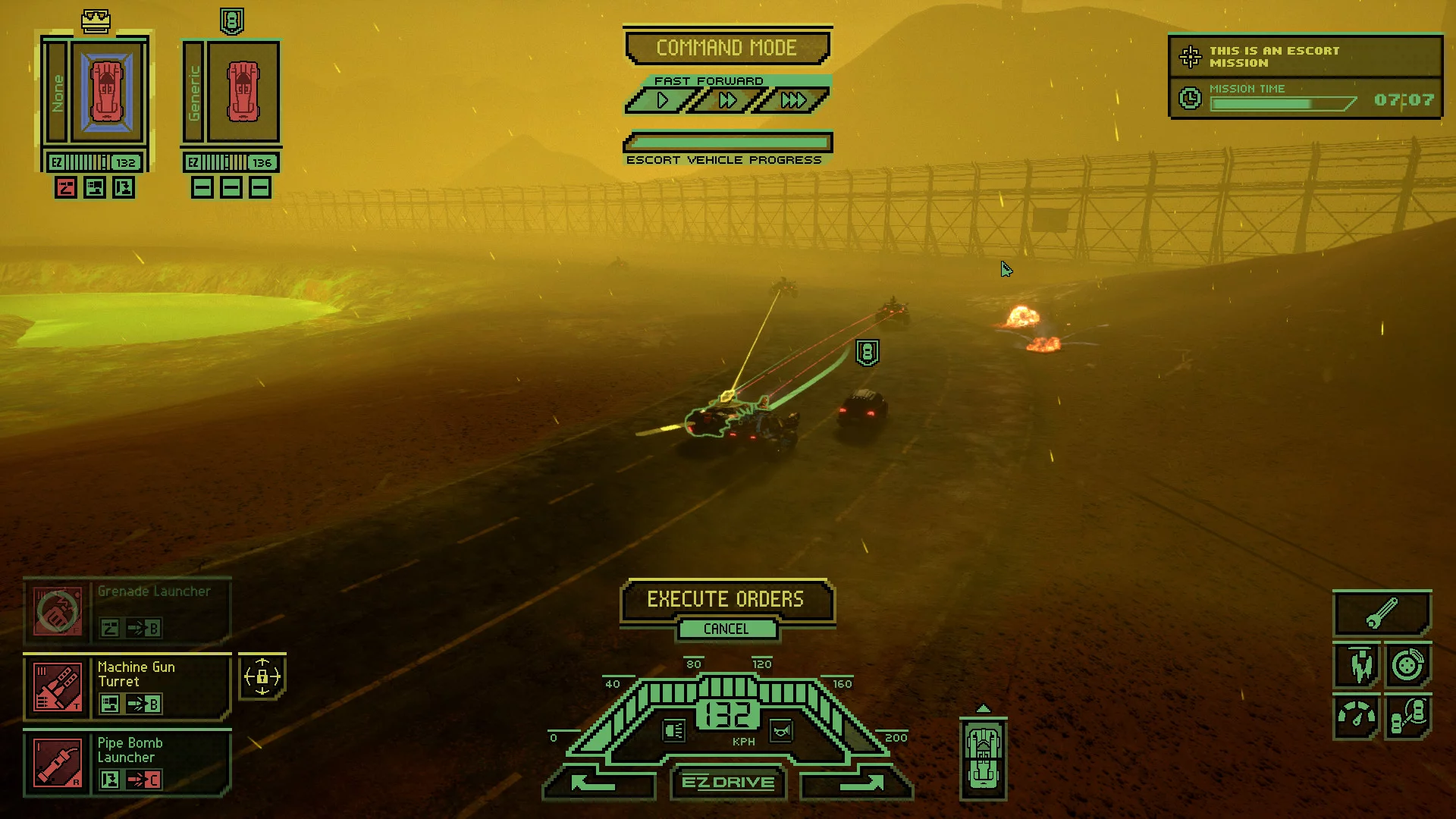 Изображение игры: Dark Future: Blood Red States (Classic)