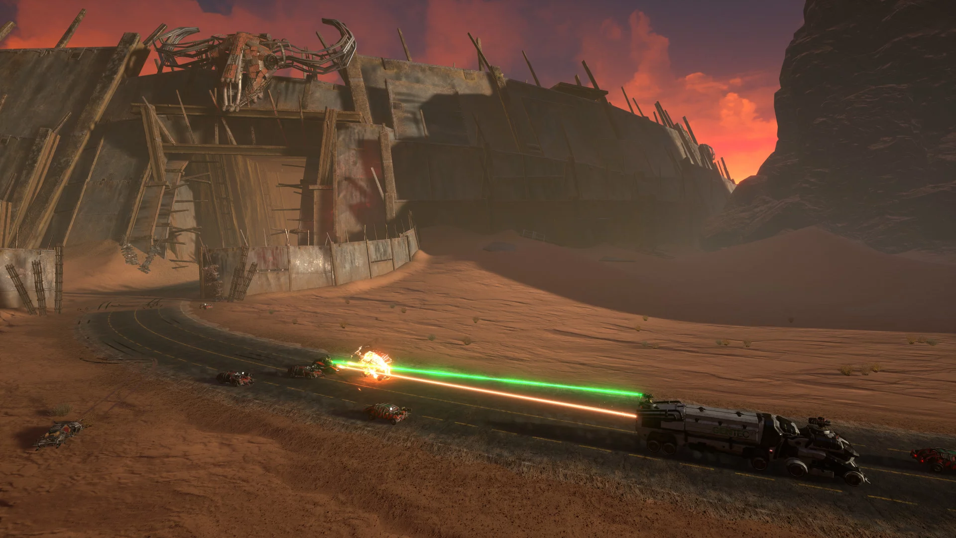 Изображение игры: Dark Future: Blood Red States (Classic)