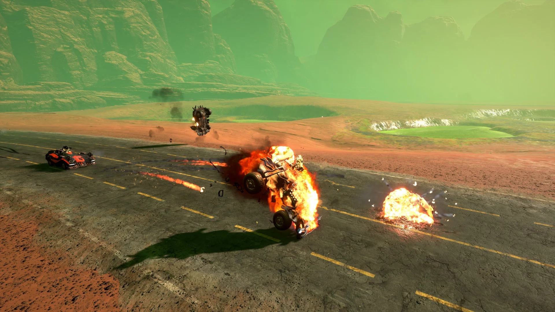 Изображение игры: Dark Future: Blood Red States (Classic)