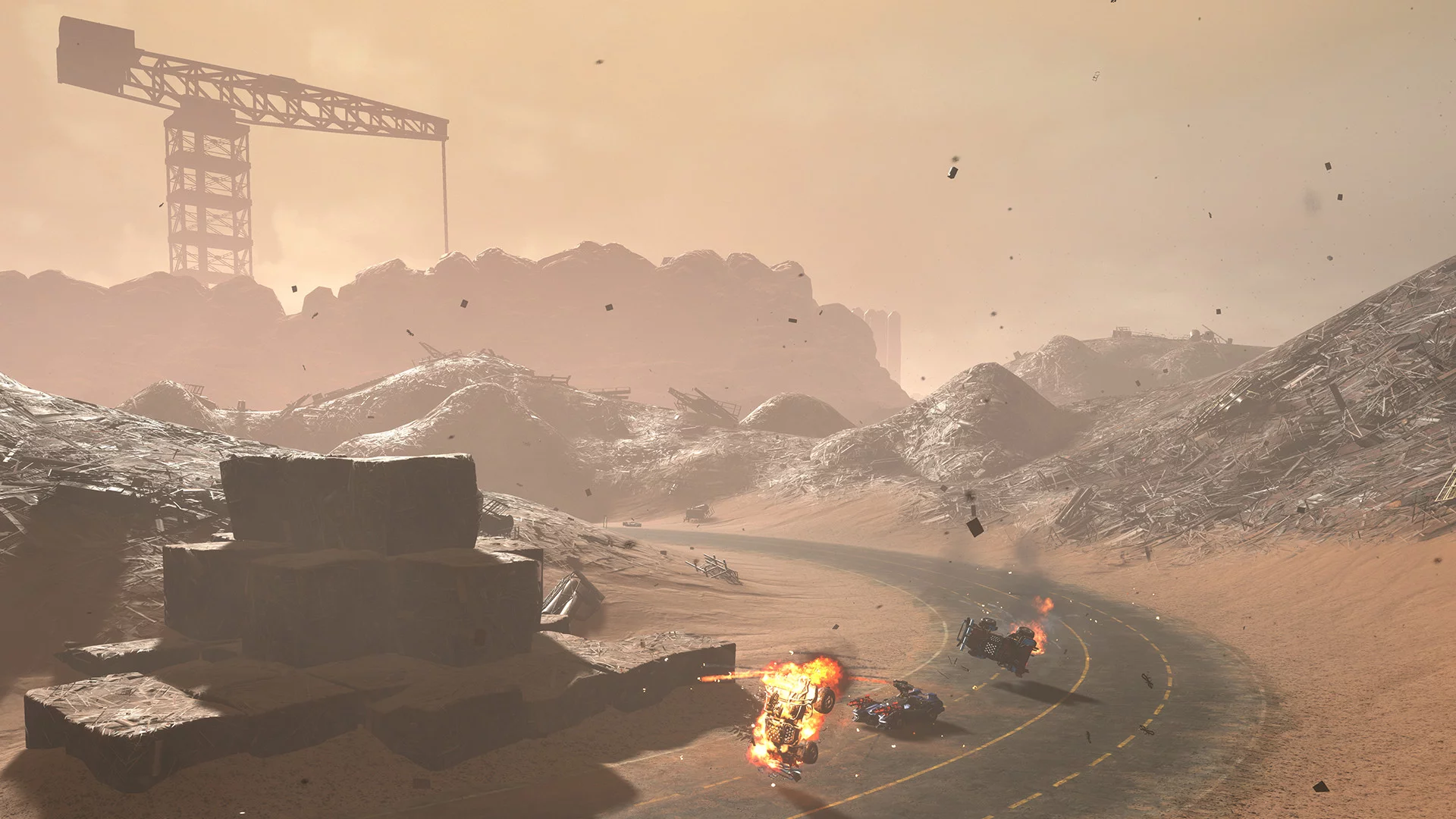 Изображение игры: Dark Future: Blood Red States (Classic)