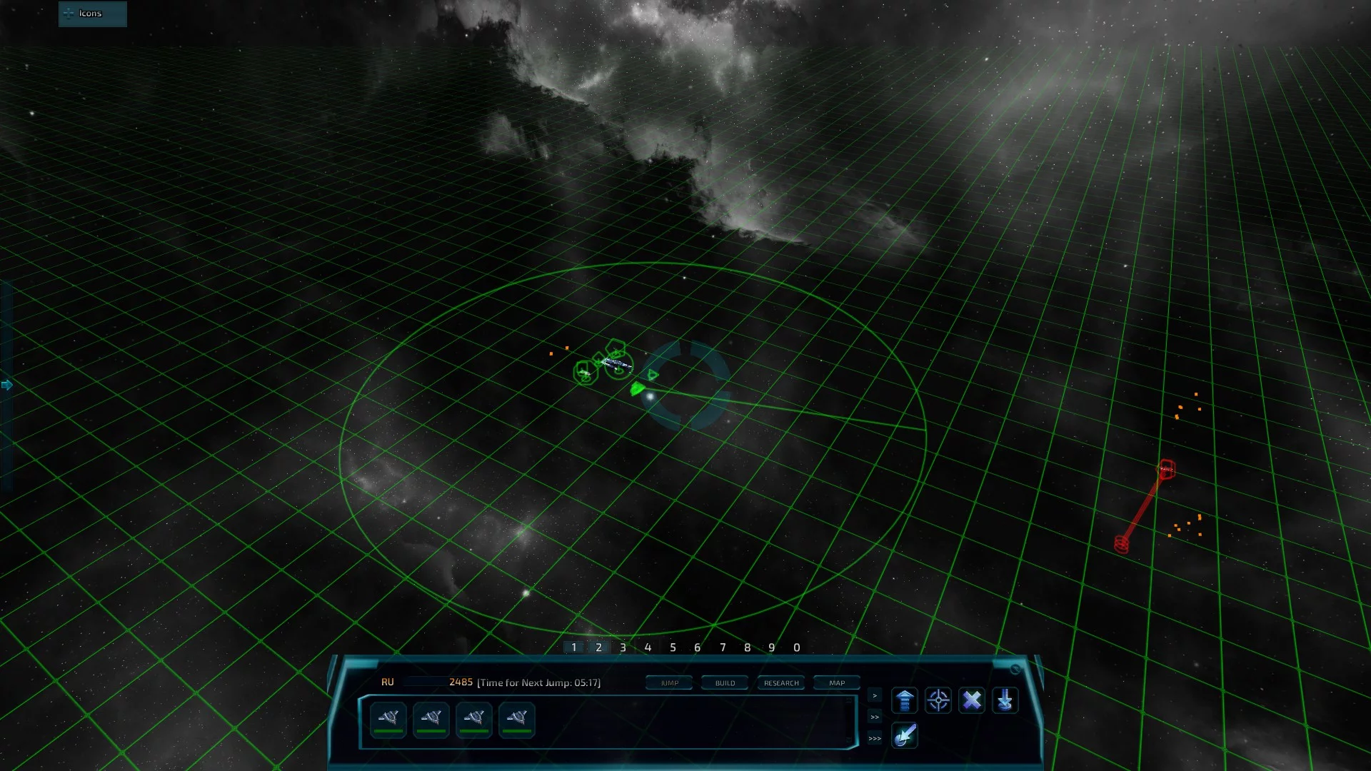 Изображение игры: Nomad Fleet