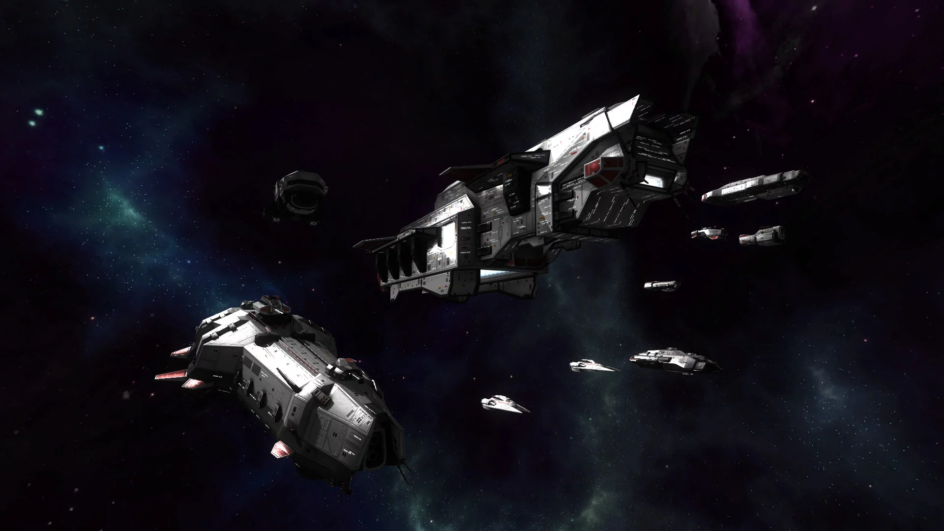 Изображение игры: Nomad Fleet