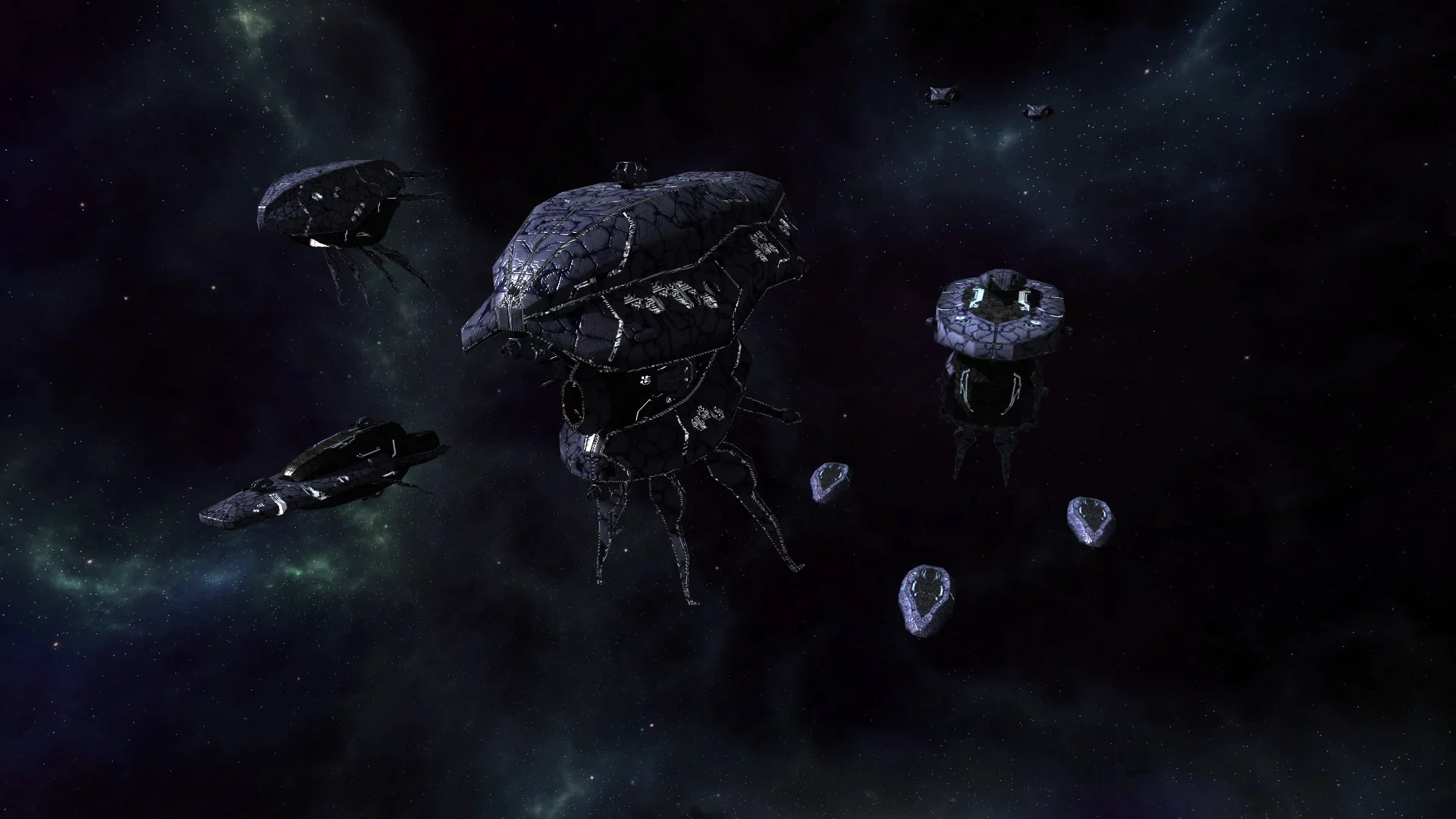 Изображение игры: Nomad Fleet