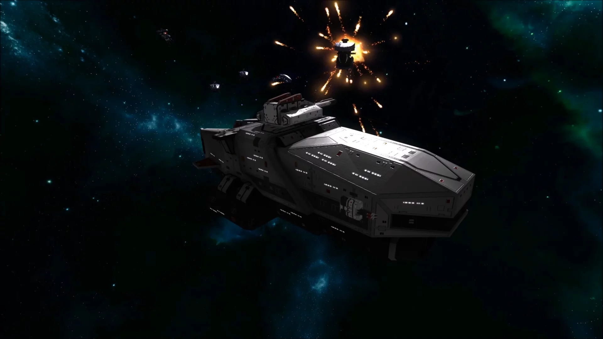 Изображение игры: Nomad Fleet