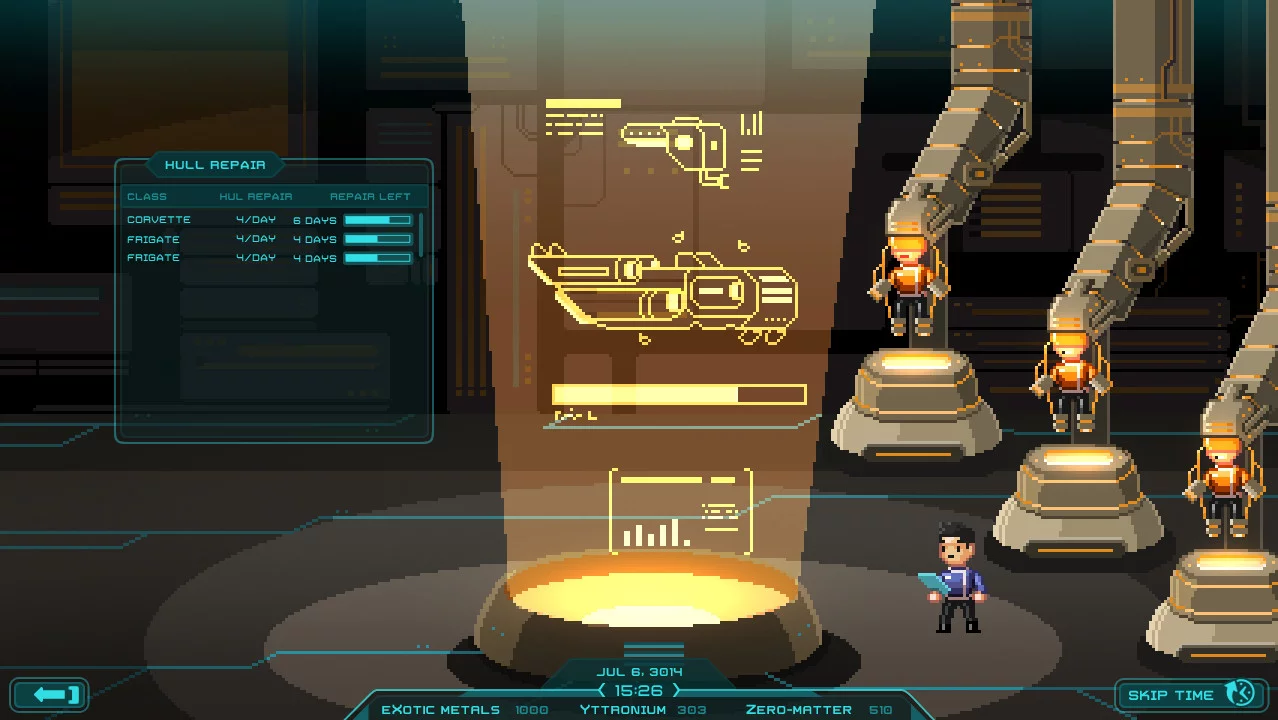 Изображение игры: Halcyon 6: Starbase Commander