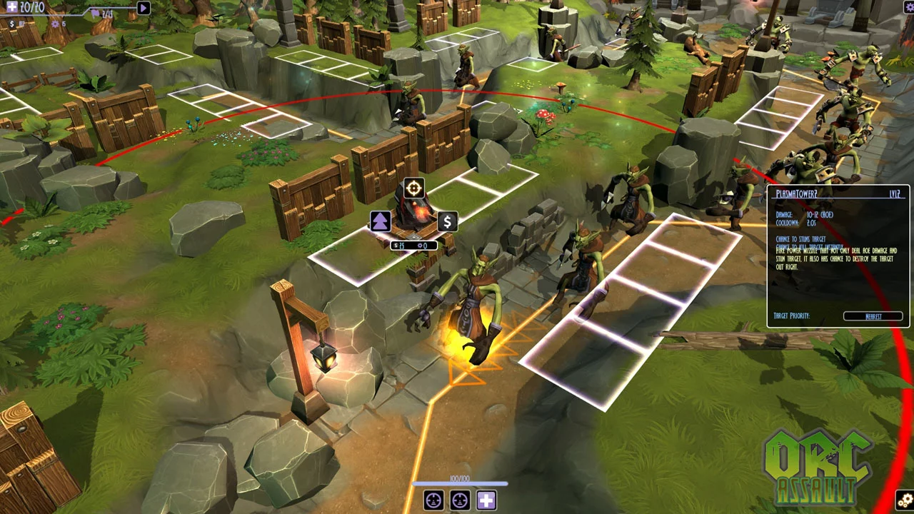 Изображение игры: Orc Assault