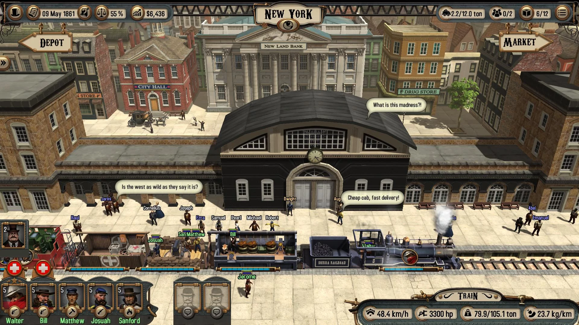 Изображение игры: Bounty Train