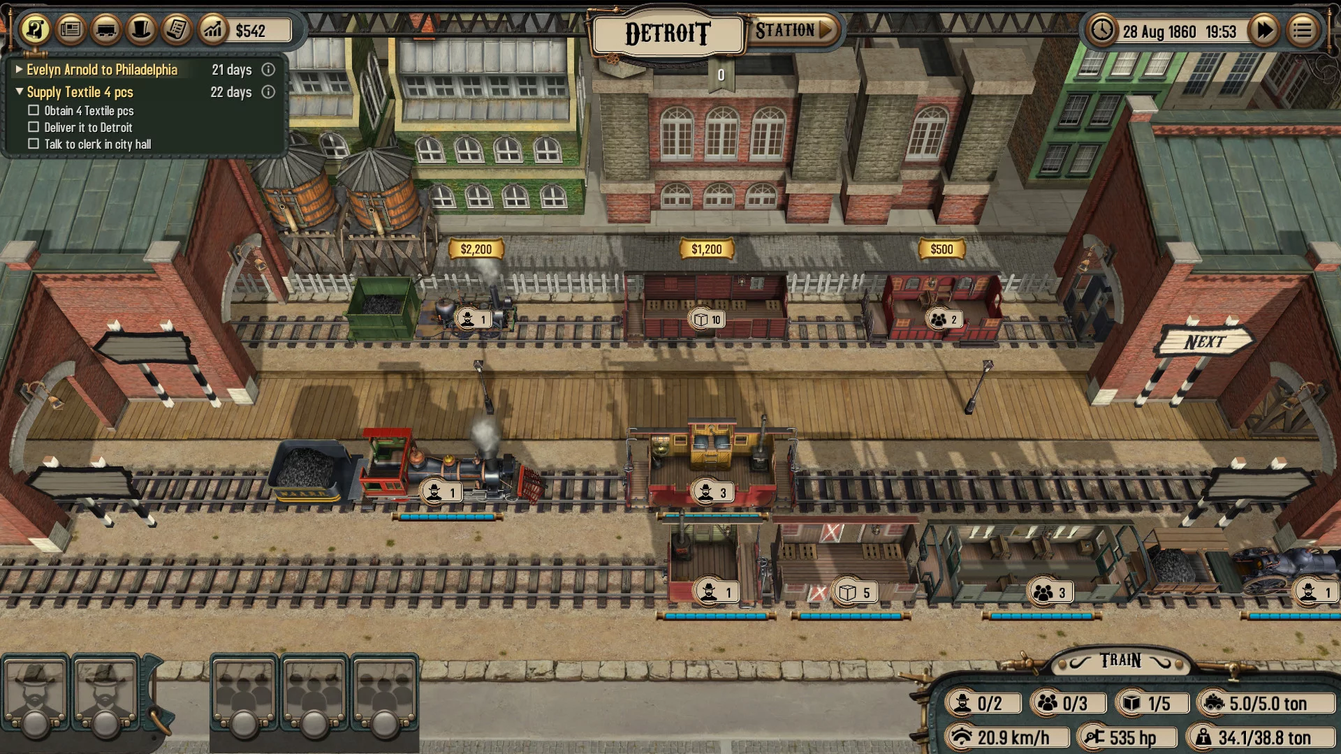 Изображение игры: Bounty Train