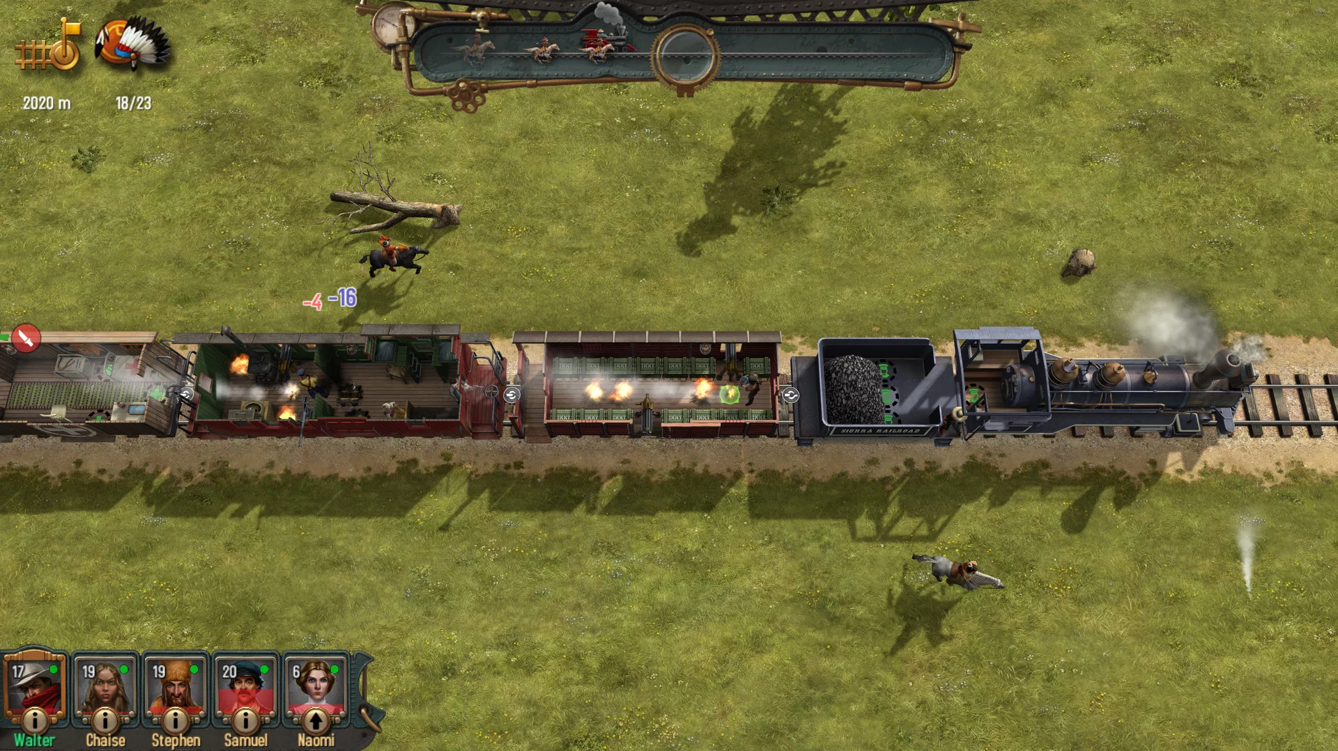 Изображение игры: Bounty Train