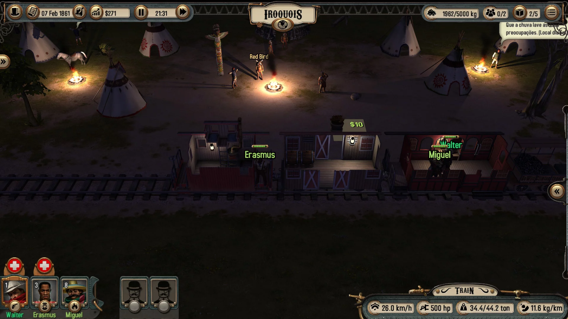Изображение игры: Bounty Train