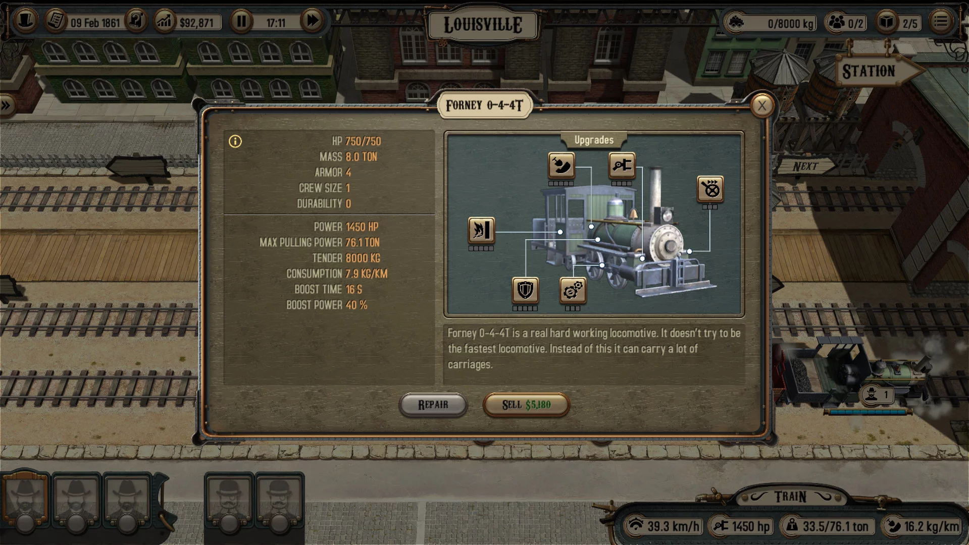 Изображение игры: Bounty Train