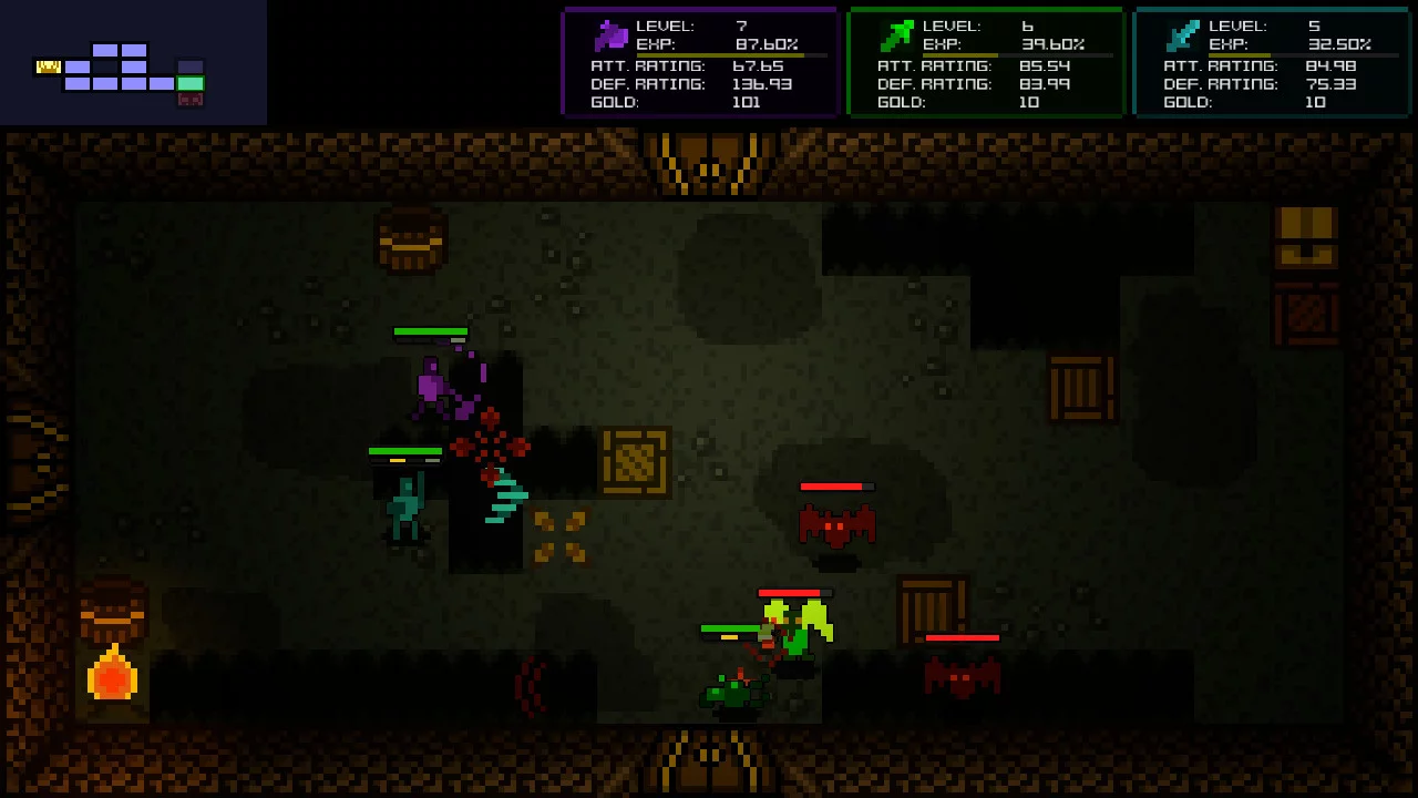Изображение игры: Legends of Pixelia