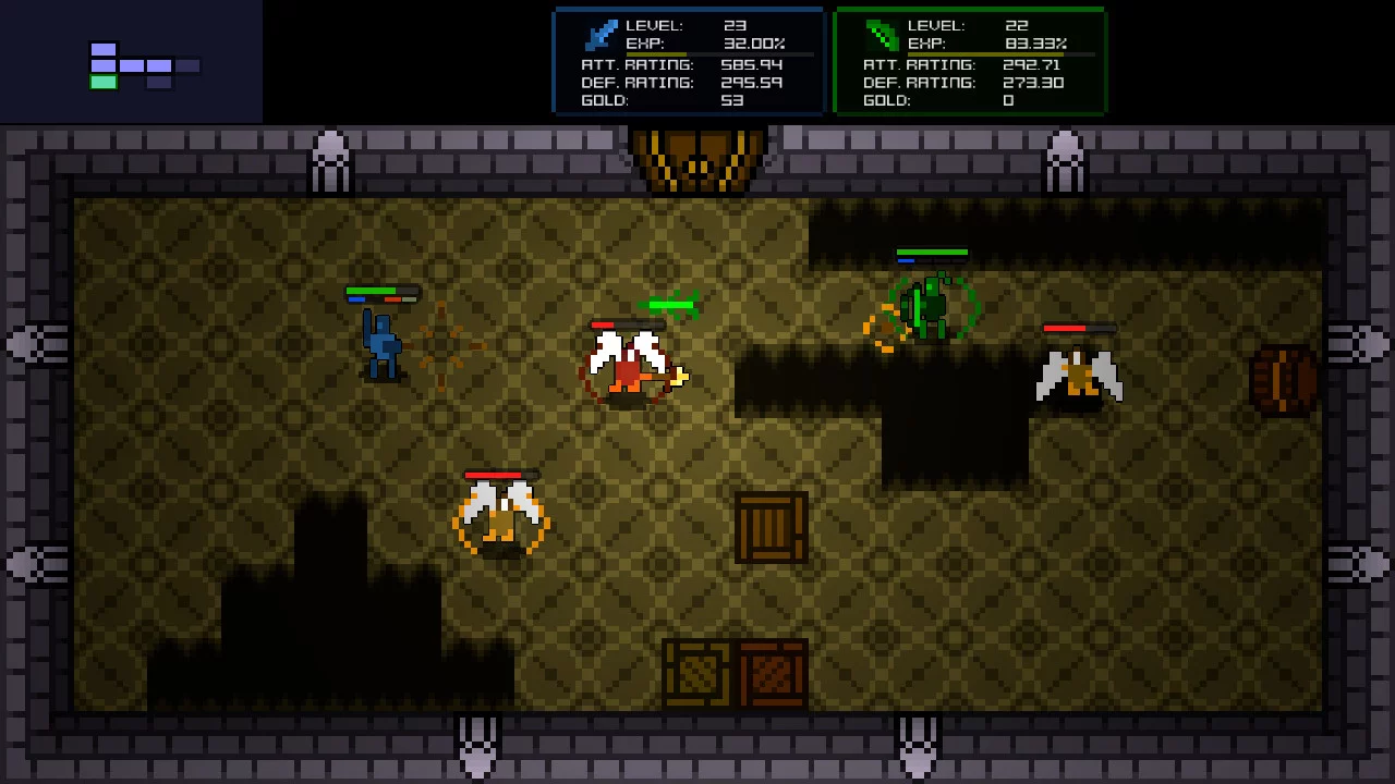 Изображение игры: Legends of Pixelia