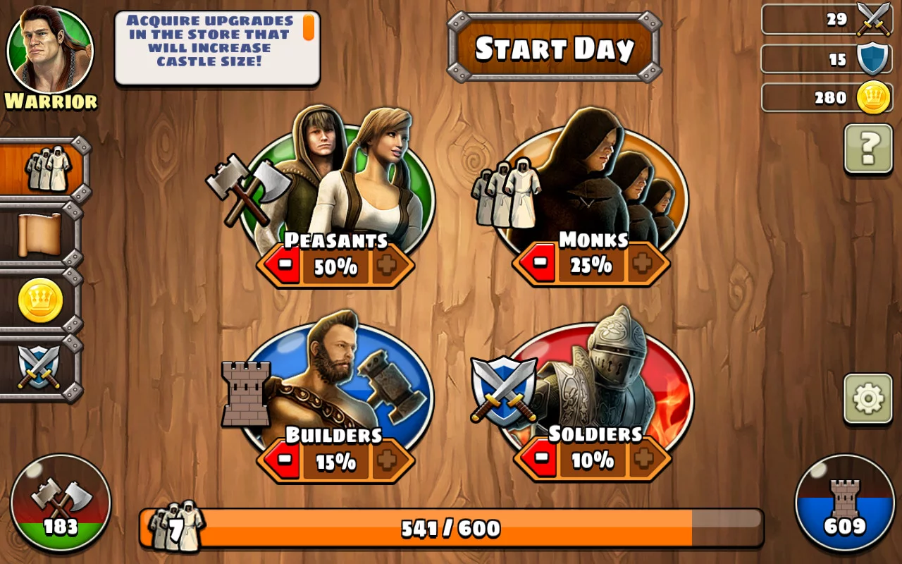 Изображение игры: Age of Castles: Warlords