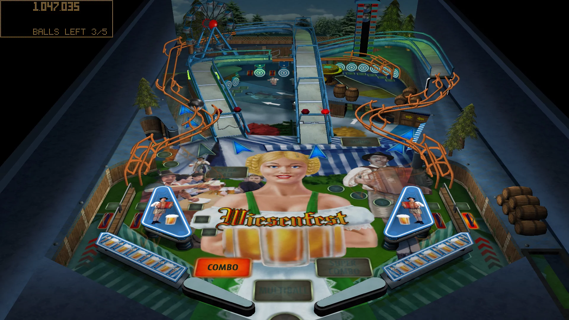 Изображение игры: Fantastic Pinball Thrills