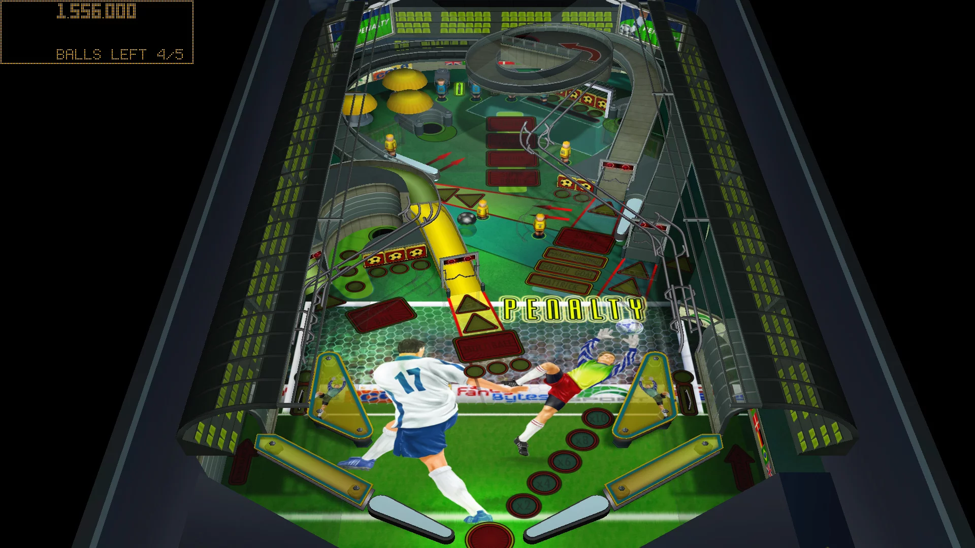 Изображение игры: Soccer Pinball Thrills
