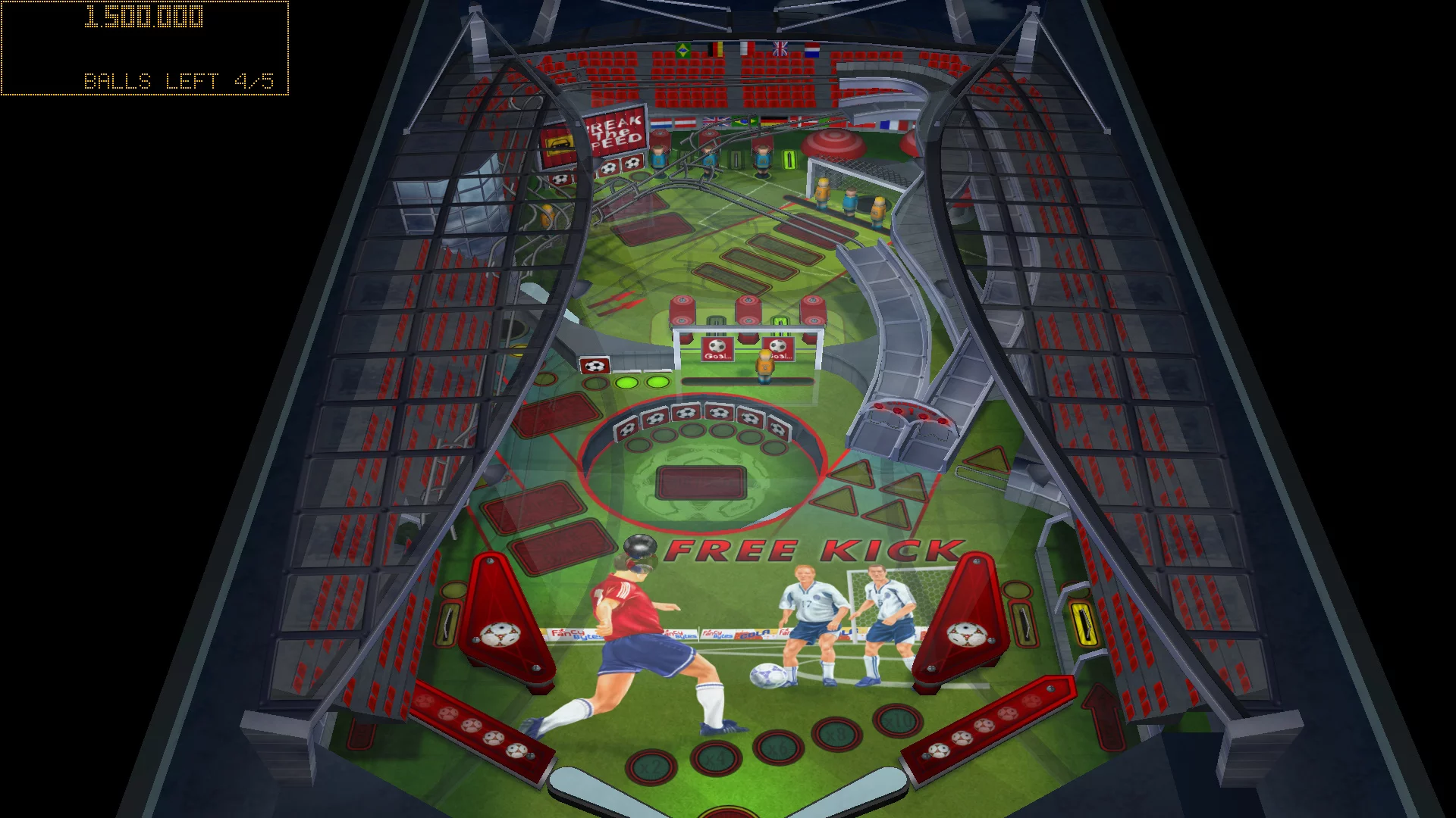 Изображение игры: Soccer Pinball Thrills