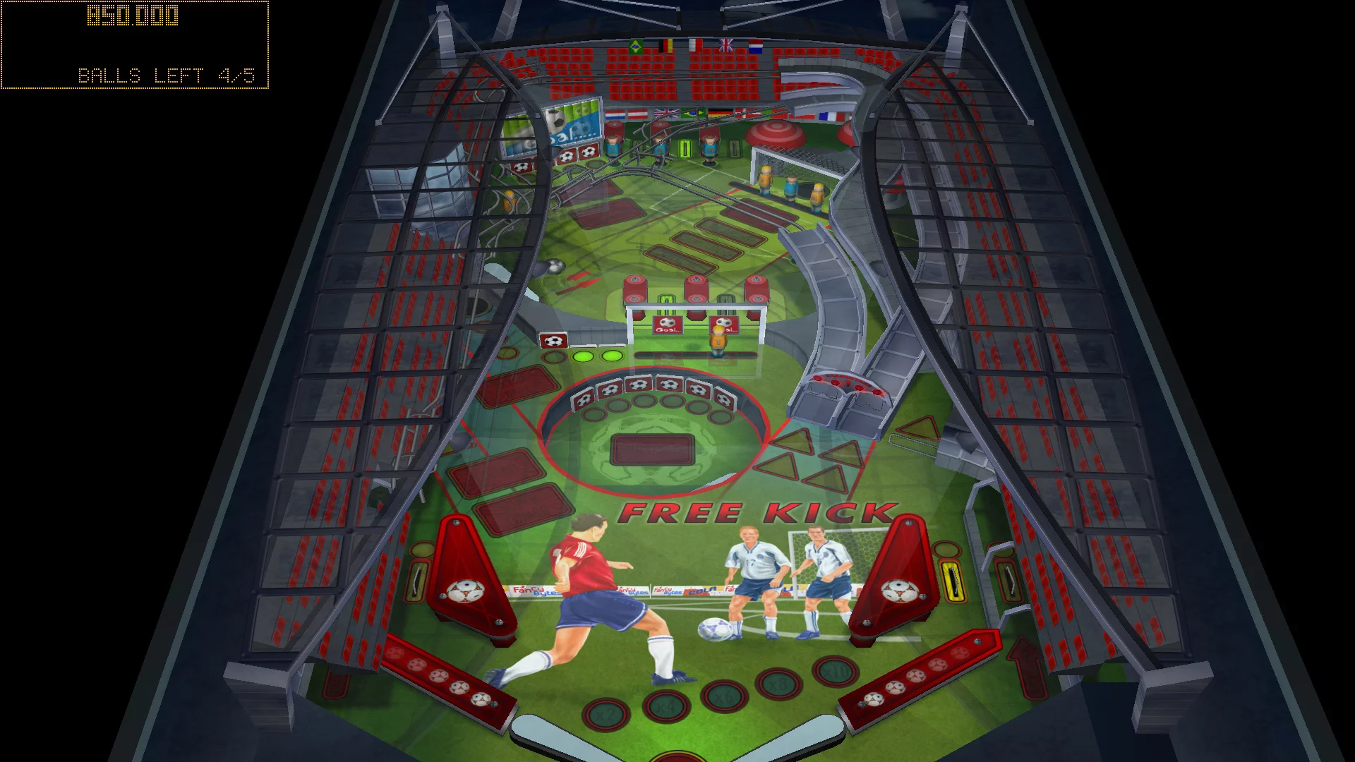 Изображение игры: Soccer Pinball Thrills