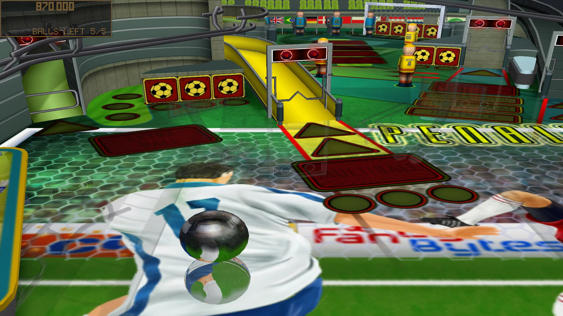 Изображение игры: Soccer Pinball Thrills