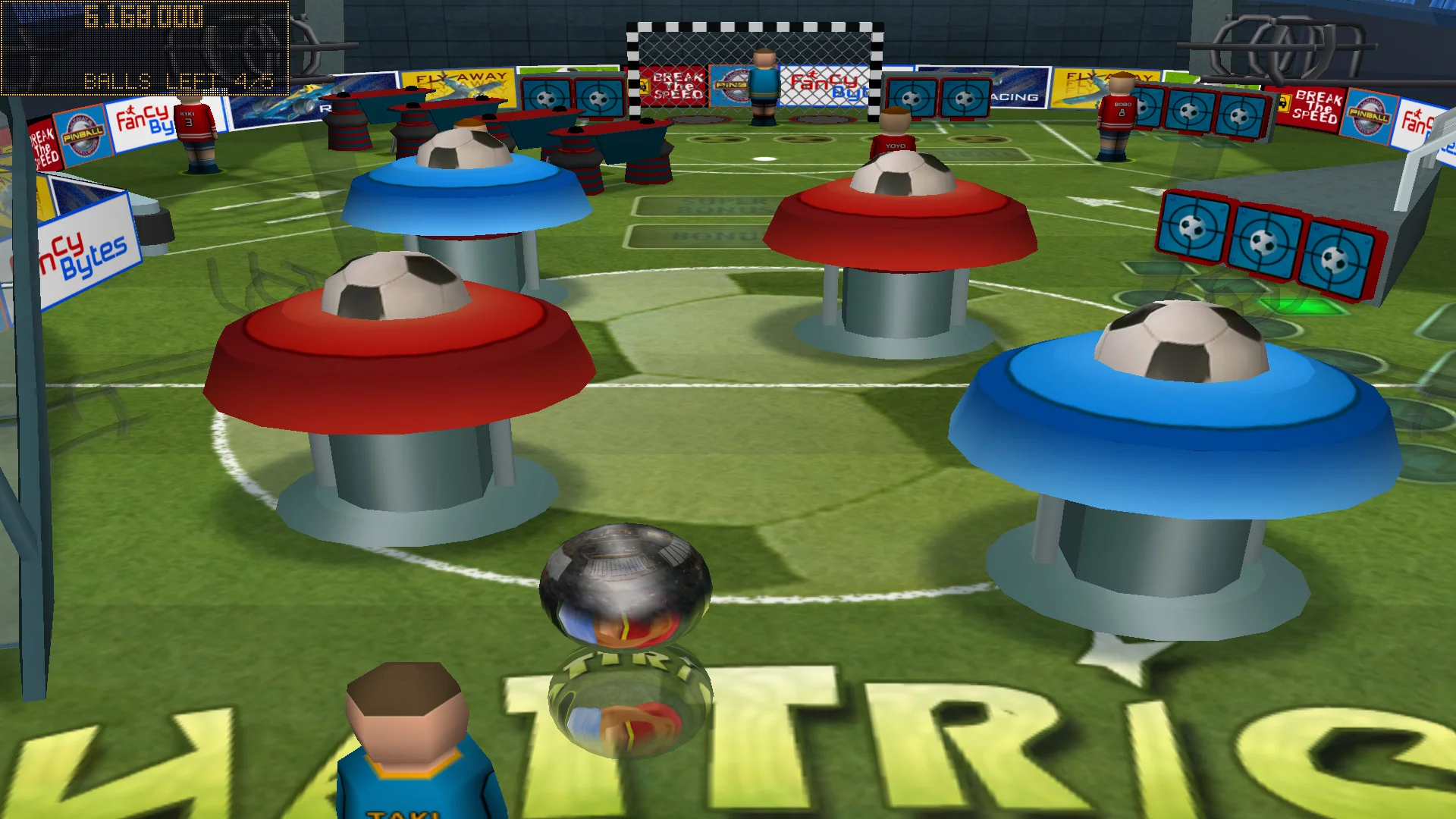 Изображение игры: Soccer Pinball Thrills