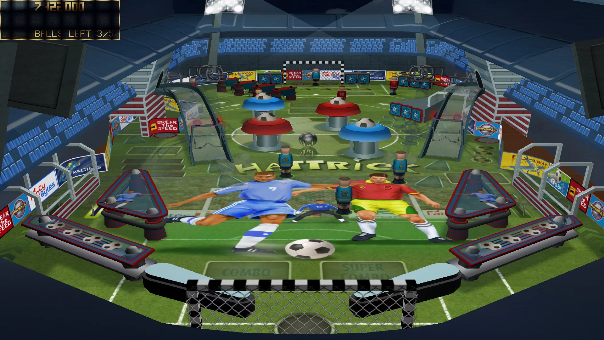Изображение игры: Soccer Pinball Thrills