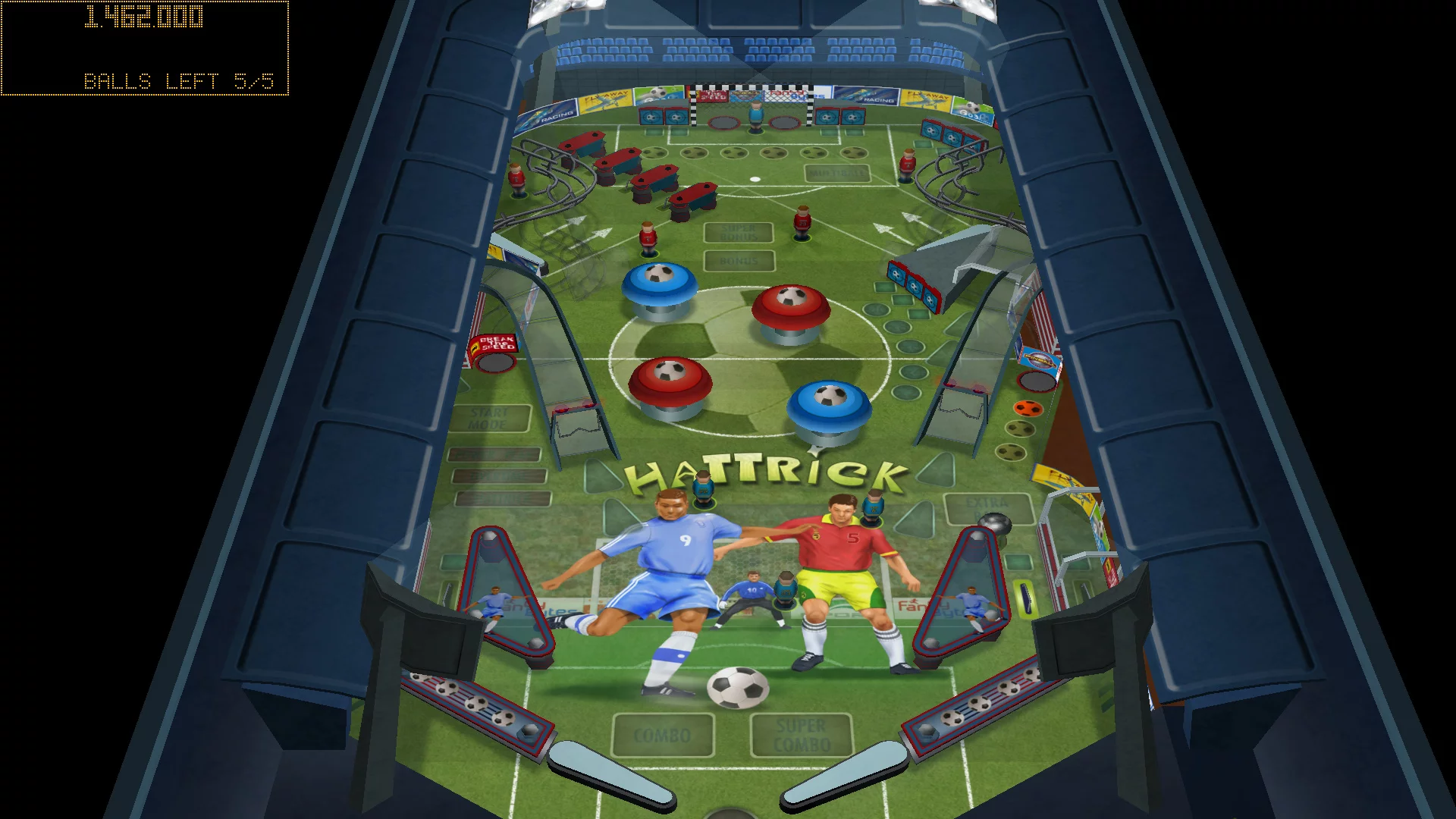 Изображение игры: Soccer Pinball Thrills