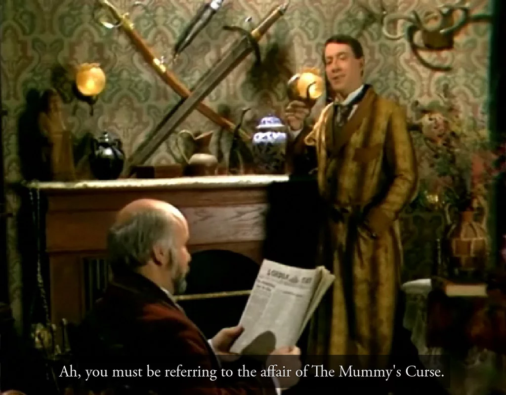 Изображение игры: Sherlock Holmes Consulting Detective: The Case of the Mummy's Curse