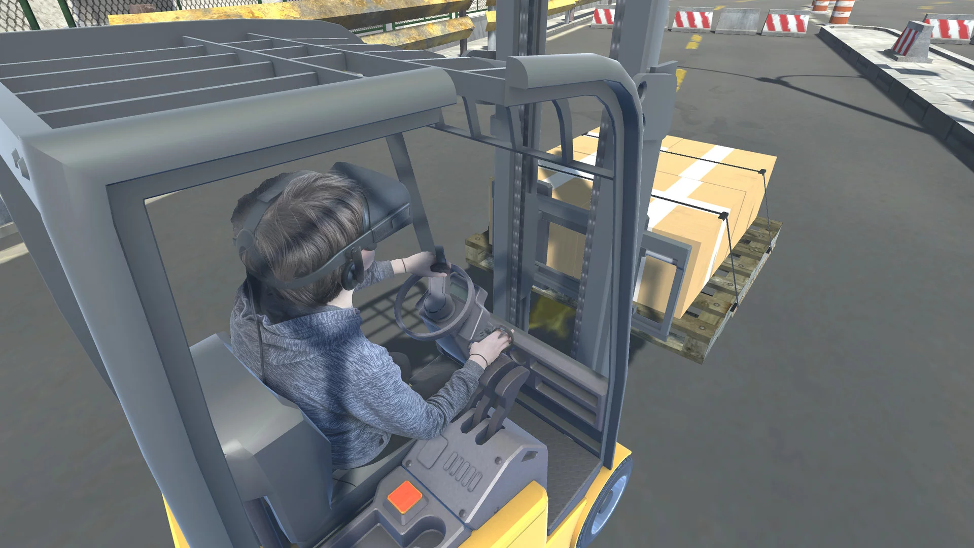 Изображение игры: Fork Truck Challenge