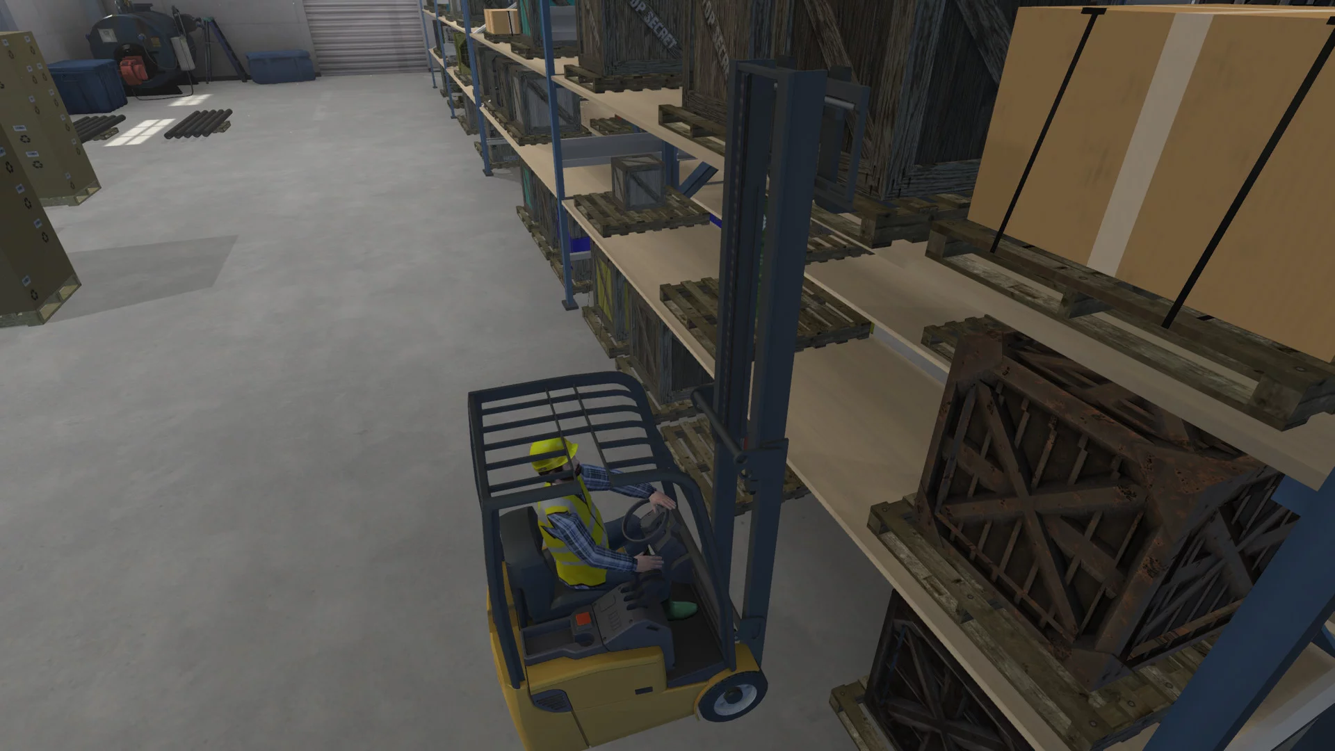 Изображение игры: Fork Truck Challenge
