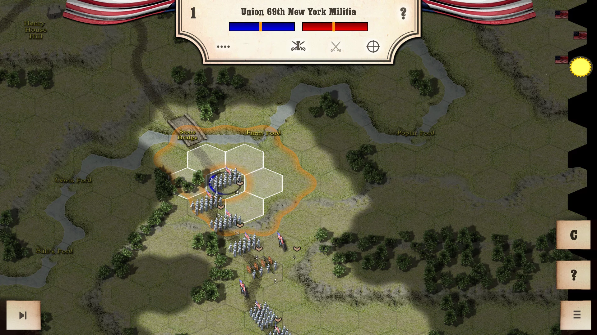 Изображение игры: Civil War: Bull Run 1861
