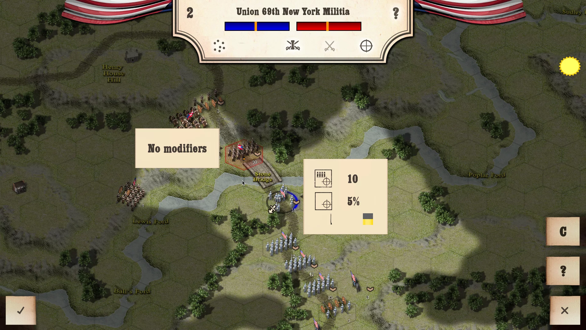 Изображение игры: Civil War: Bull Run 1861