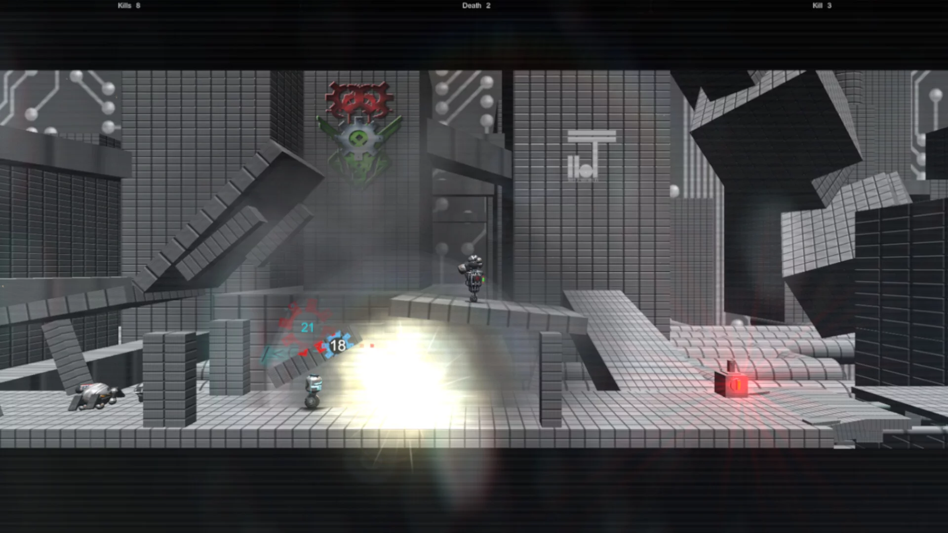 Изображение игры: CortexGear: AngryDroids