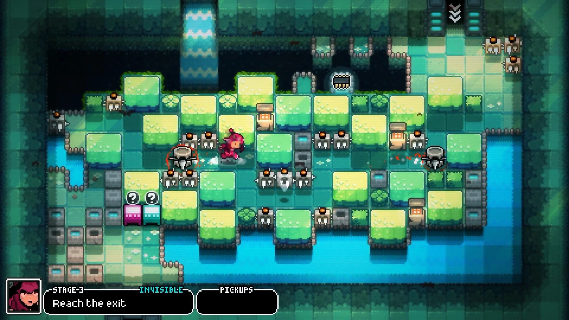 Изображение игры: Invisigun Reloaded
