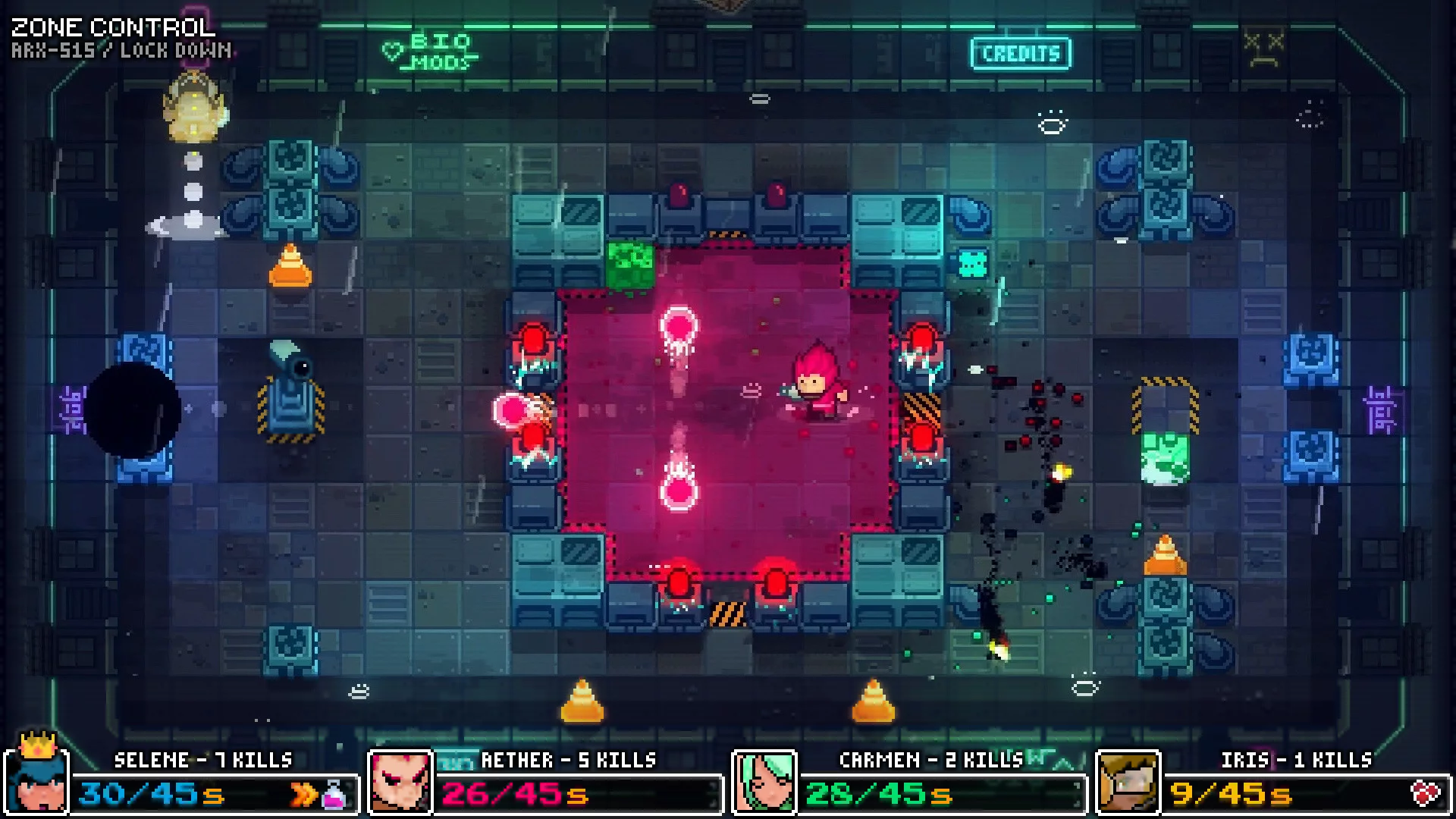Изображение игры: Invisigun Reloaded