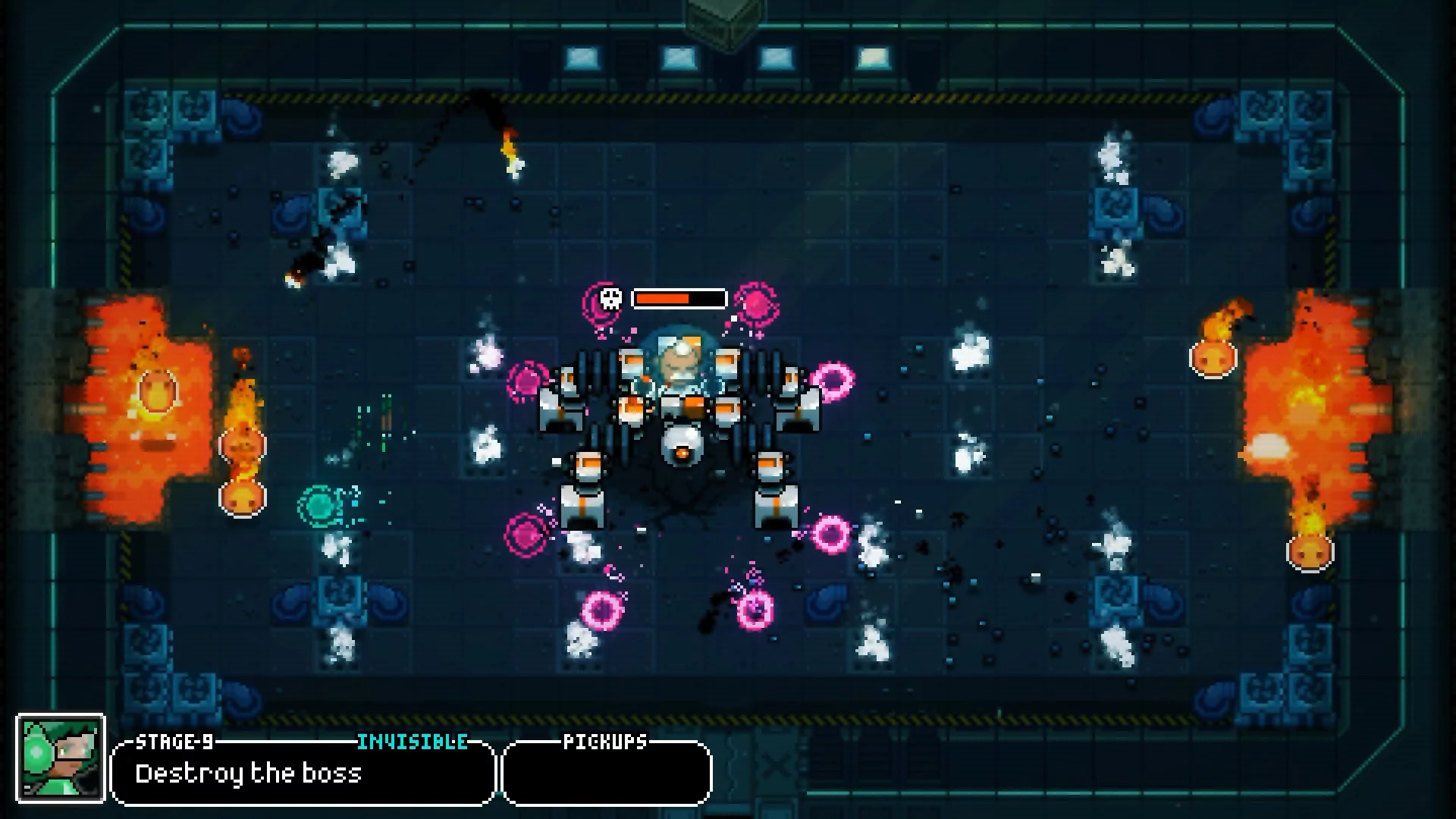 Изображение игры: Invisigun Reloaded