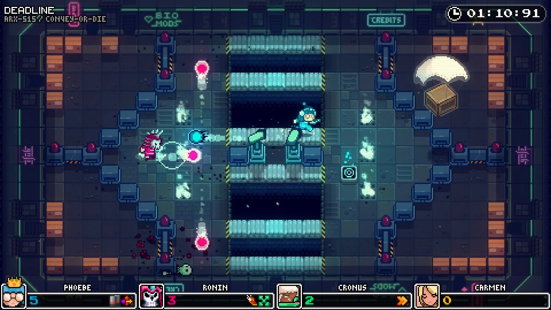 Изображение игры: Invisigun Reloaded