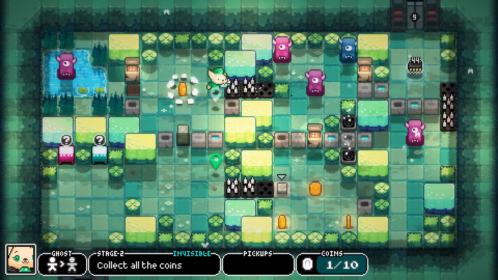 Изображение игры: Invisigun Reloaded
