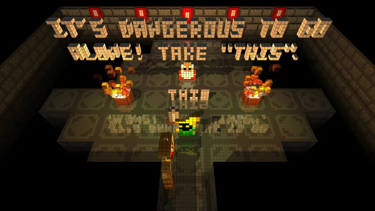 Изображение игры: The Forgettable Dungeon