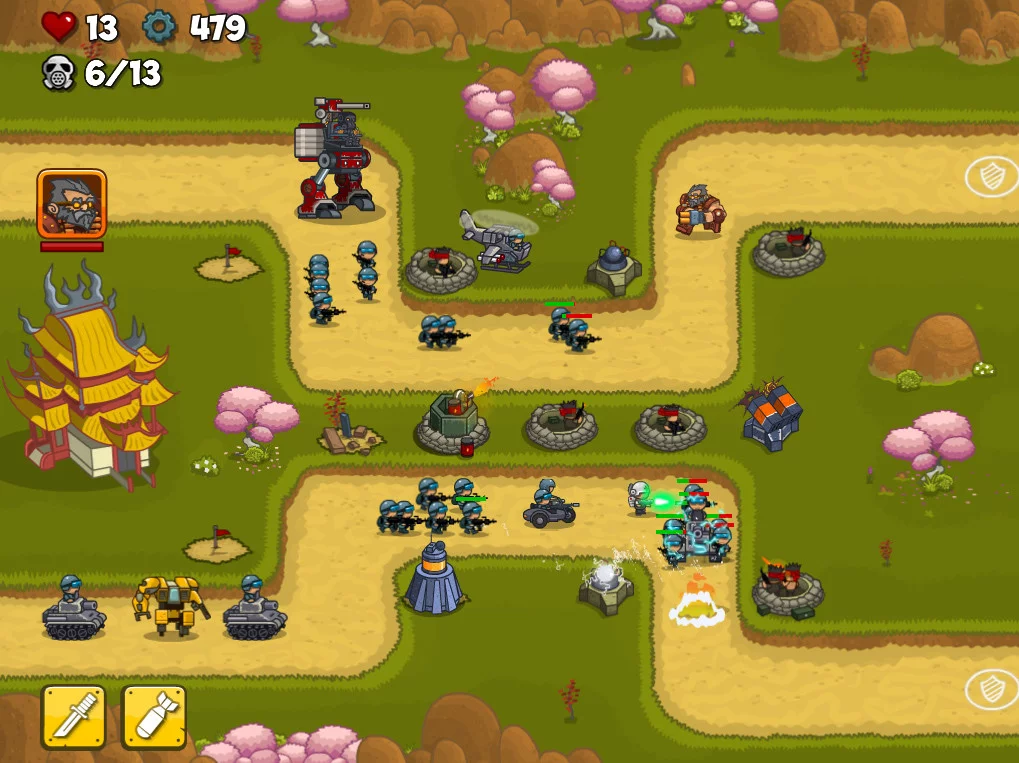 Изображение игры: Island Defense