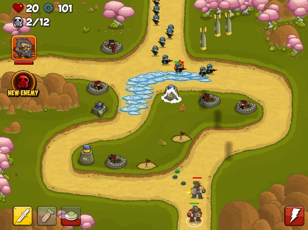 Изображение игры: Island Defense
