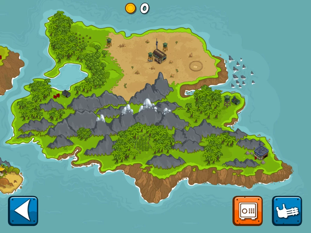 Изображение игры: Island Defense
