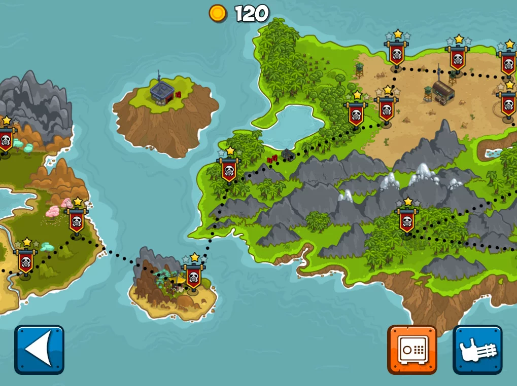 Изображение игры: Island Defense