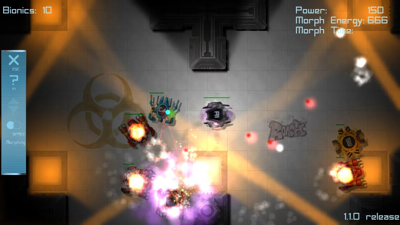 Изображение игры: Biodrone Battle