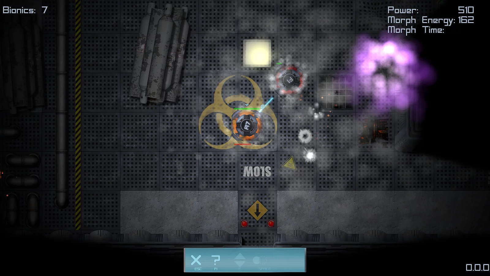 Изображение игры: Biodrone Battle