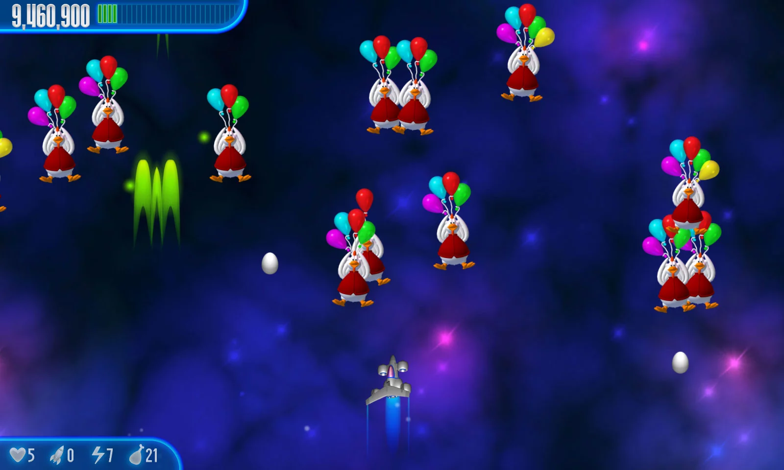 Изображение игры: Chicken Invaders 3