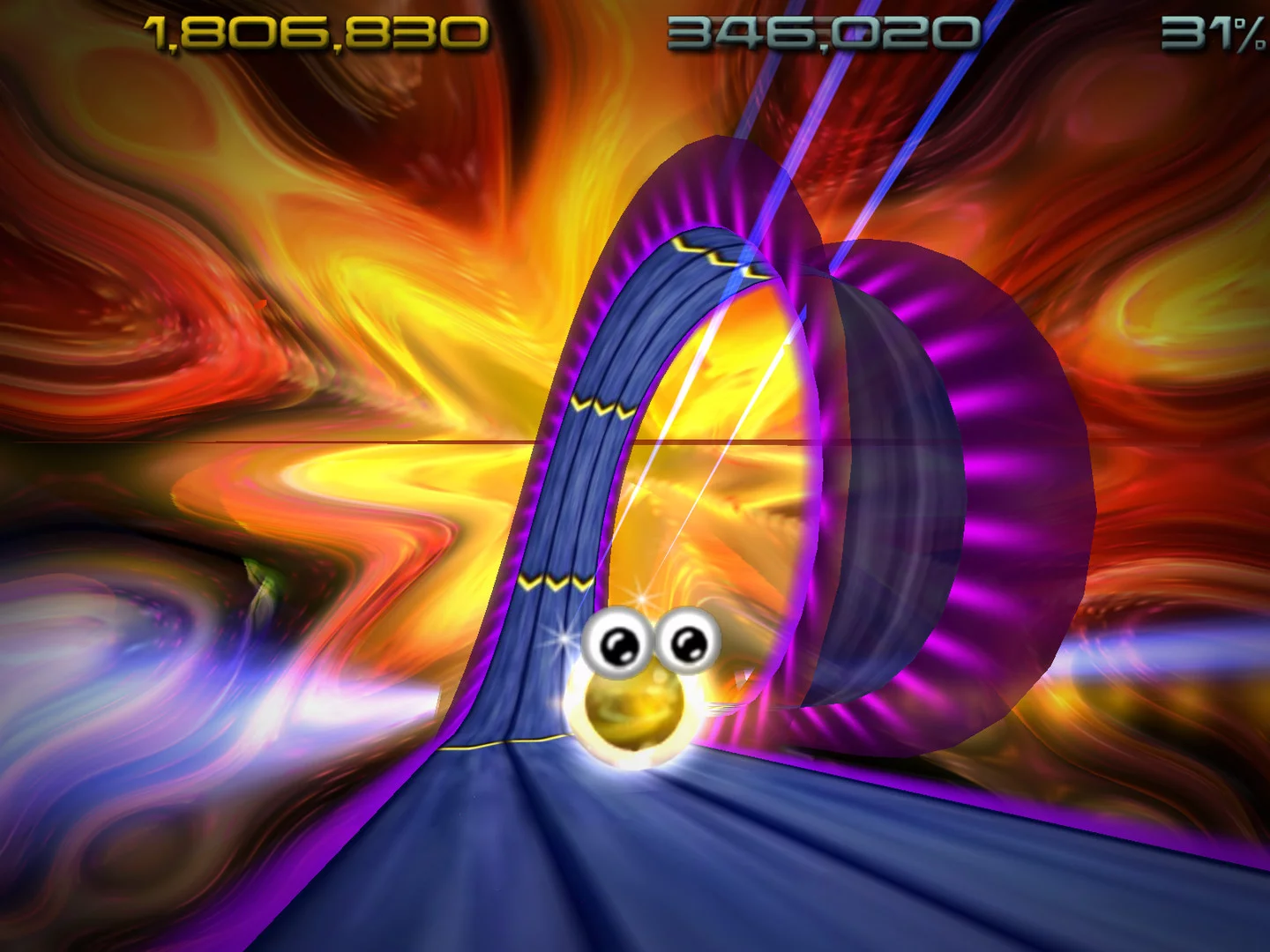 Изображение игры: Chromadrome 2
