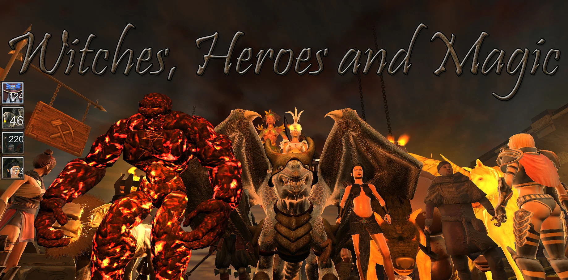 Изображение игры: Witches, Heroes and Magic