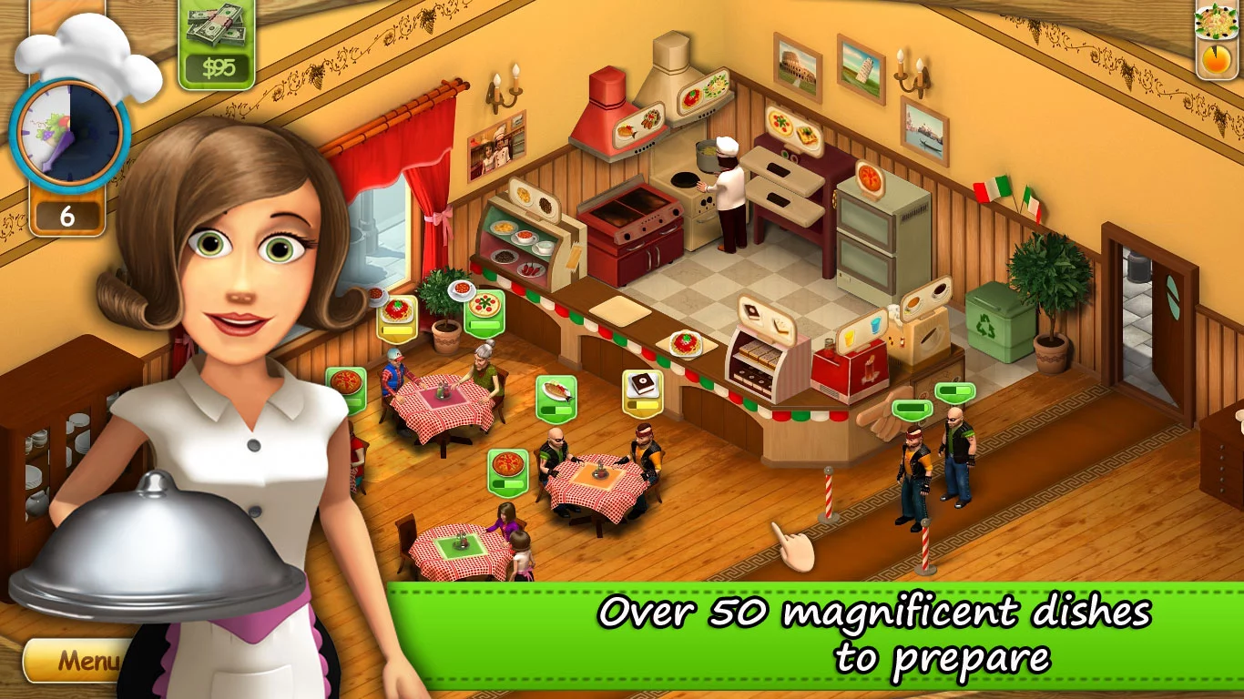 Изображение игры: Diner Mania